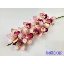  Gumis cymbidium 10 fejes orchidea ág 75 cm - Rózsaszín Pöttyös dekoráció