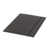 Gumis mappa a4, 400g. karton fornax glossy fekete