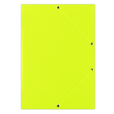  Gumis mappa DONAU A/4 karton sárga mappa