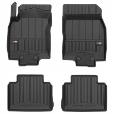  GUMISZŐNYEGEK, AJTÓSZŐNYEGEK, AJTÓSZŐNYEG Nissan Rogue 2 2017-2020, 3D VÁLYÓS autószőnyeg