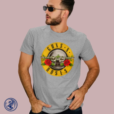  Gun's N Roses – logó férfi póló
