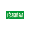 GUNGL DEKOR MATRICA VÉSZKIJÁRAT ZÖLD 