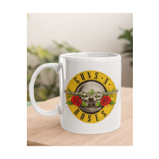  Guns N&#039; Roses kör logó bögre - egyedi mintás, több színben ajándéktárgy