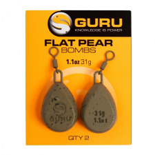 GURU Flat Pear Bomb ólom - 10g (1/3oz) horgászkiegészítő