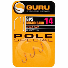 GURU Pole Special Hook Size 18 (Barbed/Spade End) horog
