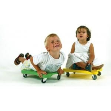 Guruló zsámoly gumírozott görgőkkel scooter deszka ZÖLD, rollerdeszka görkorcsolya