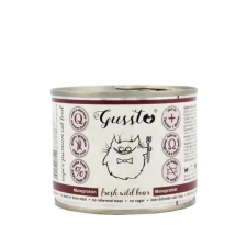 GUSSTO Cat Fresh Wild Boar nedves macskaeledel vaddisznó 12x200 g macskaeledel
