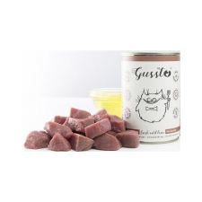 GUSSTO Cat Fresh Wild Boar nedves macskaeledel vaddisznó 6x400g macskaeledel
