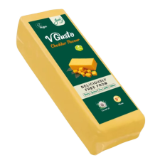 Gusto vegán készítmény tömb cheddar 2500 g konzerv