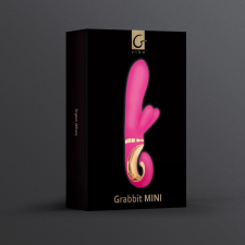 Gvibe Grabbit Mini - akkus, vízálló, G-pontos, csiklókaros, nyuszis vibrátor - 4/19 cm (rózsaszín) vibrátorok