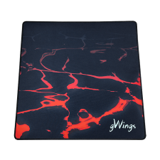 GWINGS Gaming egérpad 450x450x3mm, fekete (GW902P) egérpad