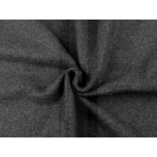  Gyapjú flaus szövet - Grafit dekorációs kellék