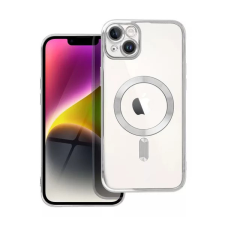 GYÁRI MINŐSÉGŰ APPLE IPHONE 13 PRO MAX EZÜST MÁGNESES MAGSAFE TOK tok és táska