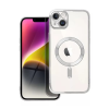  GYÁRI MINŐSÉGŰ APPLE IPHONE 14 PRO MAX EZÜST MÁGNESES MAGSAFE TOK