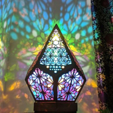  Gyémánt alakú, LED dekorációs lámpa világítás