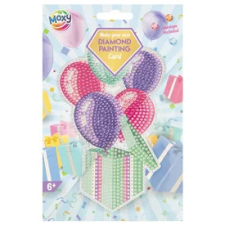  Gyémántfestős üdvözlőlap készítő borítékkal, 3 féle kreatív és készségfejlesztő