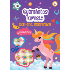 Gyémántos kifestő - Unikornisok gyermek- és ifjúsági könyv