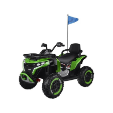 Gyerek 4x4 akkumulátoros quad, 12V, távirányítóval, zöld elektromos járgány