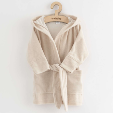 Gyerek frottír fürdőköpeny New Baby Comfortable beige gyerek köntös