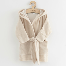 Gyerek frottír fürdőköpeny New Baby Comfortable beige, vel. 116/122 gyerek köntös