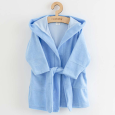  Gyerek frottír fürdőköpeny New Baby Comfortable blue