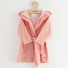 Gyerek frottír fürdőköpeny New Baby Comfortable pink, vel. 104/110 gyerek köntös