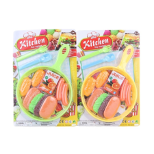 Gyerek játéksütő készlet élelmiszerekkel konyhakészlet