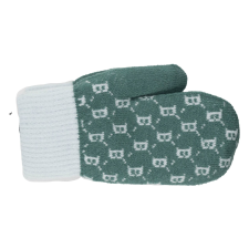  Gyerek Kötött 1 ujjas   Téli Kesztyű Szín: Türkiz gyerek kesztyű