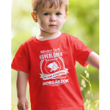  Gyerek póló horgásznak - Minden férfi egyenlőnek születik gyerek póló