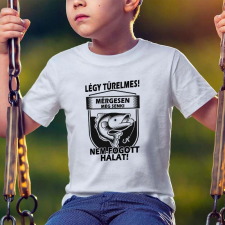  Gyerek póló horgászoknak - Mérgesen senki nem fogott halat gyerek póló