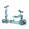  Gyerek robogó üléssel, átalakítható 2 az 1-ben, HighwayKick 1 Blueberry, 1-5 éves korig, 50 kg-ig, Scoot & Ride