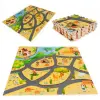  Gyerek szafari puzzle habos szőnyeg 9 elemes 93x93cm