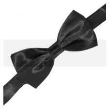  Gyerek szatén csokornyakkendő - Fekete nyakkendő