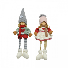  Gyerek szívvel textil M45cm dekorációs kellék