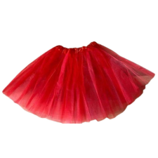 Gyerek tütü tüll szoknya balett PIROS jelmez