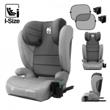  Gyerekülés állítható fejtámla, pohártartó ISOFIX 100-150cm I-size szürke gyerekülés