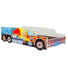 Gyermek autós ágy 160x80 - Monster Truck gyermekágy