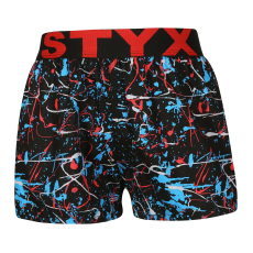  Gyermek bő szárú boxeralsók Styx art sportos gumipánt Jáchym (BJ1854) 9-11 éves