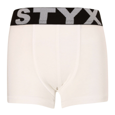  Gyermek boxeralsó Styx sport gumi fehér (GJ1061) 9-11 éves