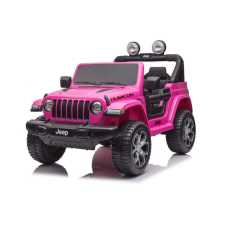 Gyermek elektromos autó Baby Mix Jeep Wrangler Rubicon rózsaszín elektromos járgány
