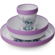 Gyermek étkészlet 3 az 1-ben Lilo & Stitch babaétkészlet