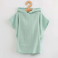  Gyermek muszlin poncsó New Baby Feeling mint 80 cm babatörülköző, kifogó