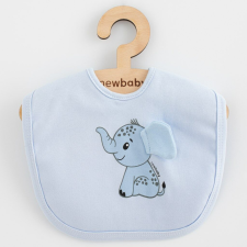 Gyermek pamut előke New Baby Happy Elephant blue előke