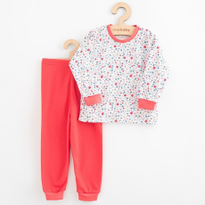 Gyermek pamut pizsama New Baby flowers, vel. 92/98