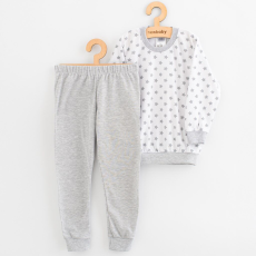  Gyermek pamut pizsama New Baby stars, vel. 128/134