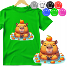 GYERMEK PÓLÓ - CAPYBARA ÁLLAT RÁGCSÁLÓ - XXS 98-104 gyerek póló