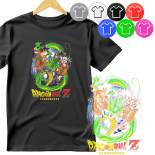 GYERMEK PÓLÓ - DRAGON BALL GOKU VEGETA DRAGON BALLS - M 134-140 gyerek póló