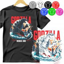 GYERMEK PÓLÓ - GODZILLA MECHAZILLA ELON - S 122-128 gyerek póló
