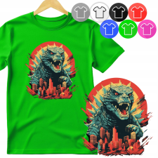 GYERMEK PÓLÓ - GODZILLA MECHAZILLA ELON - XXS 98-104 gyerek póló