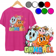 GYERMEK PÓLÓ - GUMBALL GAMBOL SZÍNEK - XL 158-164 gyerek póló